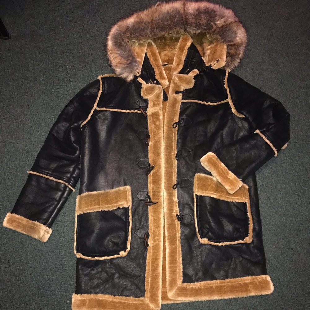 Shearling coat